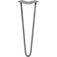 SkiSki 4 X Hairpin Leg - 16 - Unfinished - 2 Prong - 12M, Silver