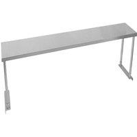 Kukoo Single Tier Stainless Steel Over-shelf 300X1500X450Mm, Silver
