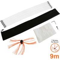 Maxblast 9M Chimney Sweeping Brush, Orange