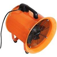 Maxblast Dust Extractor 250Mm 320W With 12M Duct, Orange