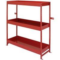 Monster Racking Volcano Van Racking Red - 3 Shelves, Red