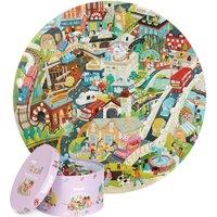 Boppi 150 Piece Round Jigsaw Puzzle - City Life Brp006, Multi
