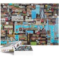 Bopster London 8-bit Pixel Jigsaw Puzzle - 1000 Piece, Multi