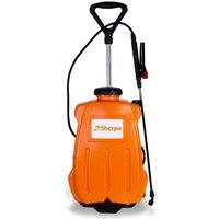 Sherpa Tools 16L Deluxe Cordless Multi Sprayer With Trolley & Knapsack Kit, Orange