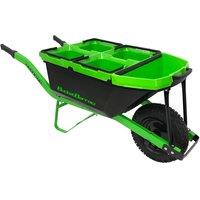 Bucketbarrow Urban88 Wheelbarrow Kit With Buckets & Scoop, Black