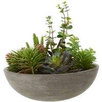 Interiors By PH Mixed Succulent Stone Effect Pot Large