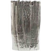 Interiors By PH Vase Silver Finish Aluminium Small, Silver