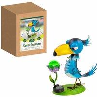 Gardenkraft Metal Toucan With Solar Led Light, Multi