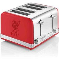 Swan ST19020LIVRN Liverpool Fc 4 Slice Toaster - Red