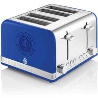 Swan ST19020RANN Rangers Fc 4 Slice Toaster - Blue