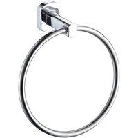 Showerdrape Admiralty Towel Ring, Grey