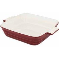 Barbary & Oak 26Cm Ceramic Square Oven Dish - Red, Red