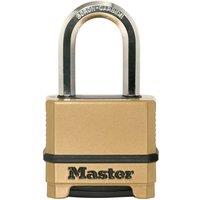 Master Lock 50Mm Excell Reset Combination Padlock - 38Mm Shackle, Gold