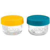 Kilner Set Of 2 Snack & Store Pots - 125Ml