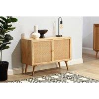 Desser Manhattan 2 Door Rattan Sideboard In Natural, Brown