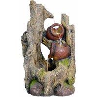 Tranquility Hemlock Mains Powered Water Feature, Grey