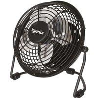 Igenix DF0004 4 Inch Usb Desk Fan Black