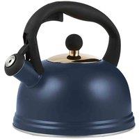 Typhoon Otto 2L Whistling Kettle - Navy, Blue