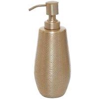 Interiors By Ph Aluminium Soap Dispenser, Gold