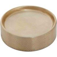 Interiors By Ph Aluminium Soap Dish, Gold