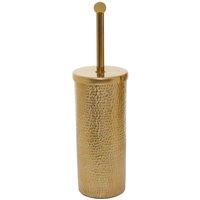 Interiors By Ph Hammered Effect Toilet Brush, Gold