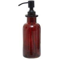 Interiors By Ph Glass Soap Dispenser - Brown, Brown