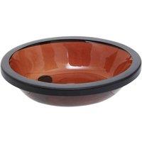 Interiors By Ph Glass Soap Dish - Brown, Brown