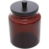 Interiors By Ph Glass Canister With Lid - Brown, Brown