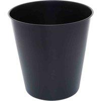 Interiors By Ph Stainless Steel Waste Bin, Black