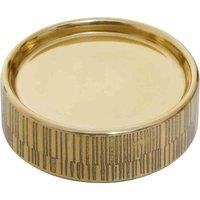Interiors By Ph Aluminium Soap Dish Gold Finish, Gold