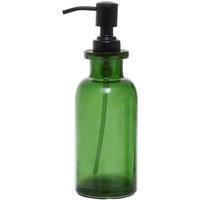 Interiors By Ph Glass Soap Dispenser - Green, Green