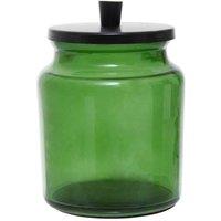 Interiors By Ph Glass Canister With Lid - Green, Green
