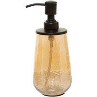 Interiors By Ph Glass Soap Dispenser - Gold, Gold