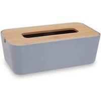 Interiors By Ph Tissue Box - Grey, Grey