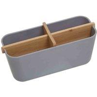 Interiors By Ph Bathroom Organiser - Grey, Grey
