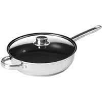 Interiors By Ph Frypan Non-stick Glass Lid, Black