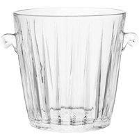 Interiors By Ph Crystal Ice Bucket, Clear