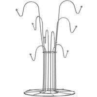 Interiors By Ph 8 Cup Mug Tree - Chrome, Silver