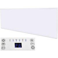 Mylek Low Height Ultra Slim Electric Panel Heater 1Kw, White