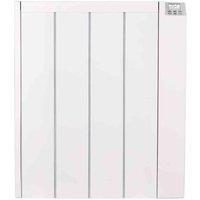 Mylek Ceramic Electric Panel Heater With 24/7 Timer 1Kw, White