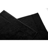 Belledorm Hotel Madison Bath Sheet - Black, Black