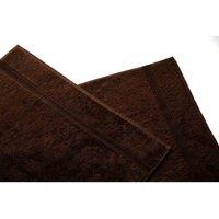 Belledorm Hotel Madison Bath Sheet - Chocolate, Brown