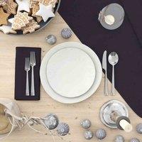 Belledorm Amalfi Table Cloth 230 Rnd - Pewter, Silver