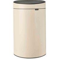 Brabantia Touch Bin New 40L - Soft Beige, Brown