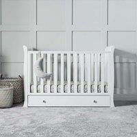 Ickle Bubba Snowdon 4 In 1 Mini Cot Bed And Fibre Mattress - White, White