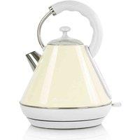 SQ Professional 7926 Dainty Legacy 1.8L S/Steel Kettle Cream, Cream