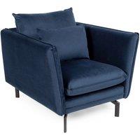 Heartlands Furniture Elford Fabric Armchair Navy