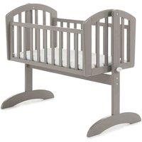 Obaby Sophie Swinging Crib And Mattress Taupe Grey, Grey