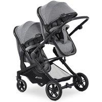 Hauck Atlantic Twin Pushchair - Grey