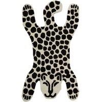 Interiors by PH Kids Leopard Rug, Black